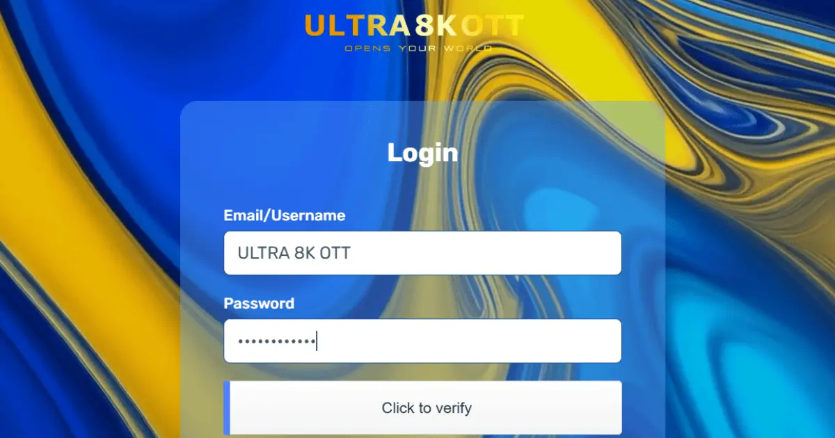 ULTRA 8K OTT IPTV&Premium Entertainment Redefined
