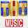 RU: TNT MUSIC logo