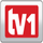 BG: TV1 logo