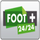 SP| FOOT+ 24/24 HD logo