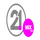 ALB - RTV 21 MIX FHD ◉ logo