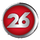 DOMINICAN - CANAL  26 TV HD logo