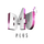 IN|UK - B4U PLUS logo