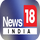 HINDI ▎NEWS 18 INDIA logo