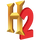 ARG| H2 HD logo